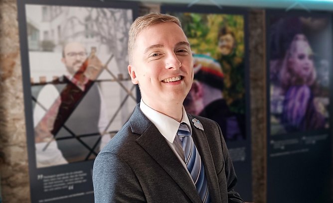 Kevin Hosmann in Woffleben (Foto: Franca Wenderoth) Kevin Hosmann in Woffleben (Foto: Franca Wenderoth)