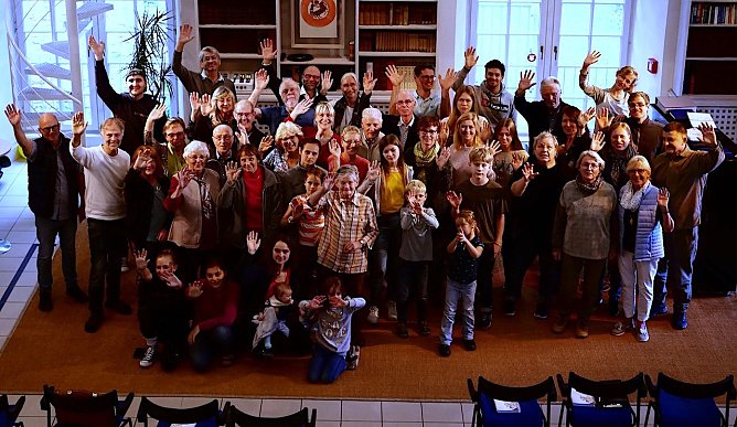 Mitglieder der Nordh&auml;user Allianz zu Besuch in Kloster Triefenstein (Foto: Mathias Breitlauch)