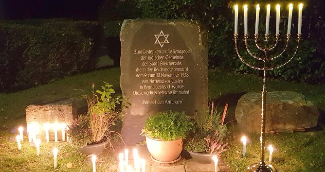 Gedenken in Bleicherode (Foto: R.Englert) Gedenken in Bleicherode (Foto: R.Englert)