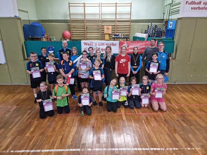 Minimeister im Tischtennis (Foto: TTV Hydro)