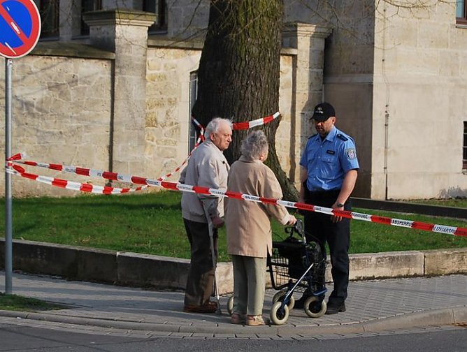 Gesperrt (Foto: Polizei)