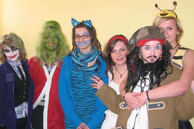 Verkleidet und &uuml;berrascht (Foto: S. Meyer)