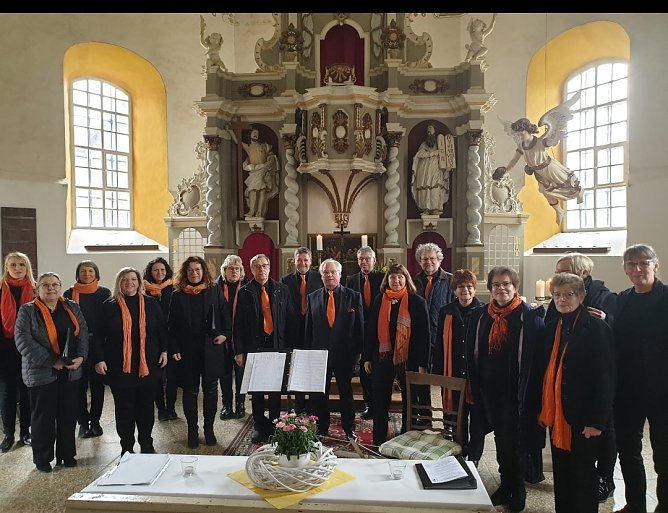 Der Cantamus Chor freut sich wieder auftreten zu können (Foto: Gerald Schütze) Der Cantamus Chor freut sich wieder auftreten zu können (Foto: Gerald Schütze)