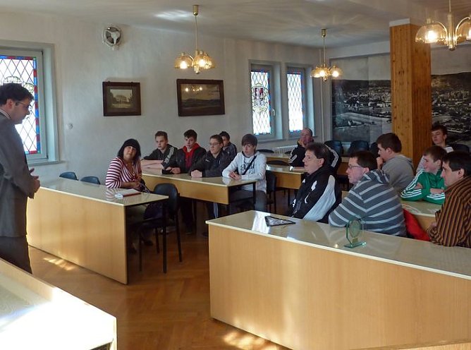Besuch im Rathaus (Foto: E. Kagelmacher)