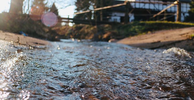 Wo Wasser flie&szlig;t ist Leben (Foto: agl)
