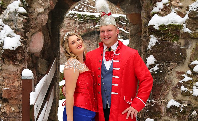 Prinzessin Chantal I. und Prinz Kevin III. wollen Landesprinzenpaar werden (Foto: OCV) Prinzessin Chantal I. und Prinz Kevin III. wollen Landesprinzenpaar werden (Foto: OCV)