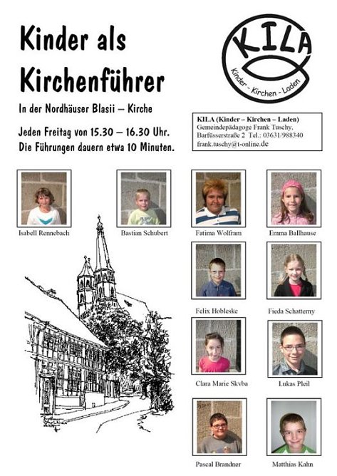 Kirchenf&uuml;hrer in Nordhausen (Foto: F. Tuschy)