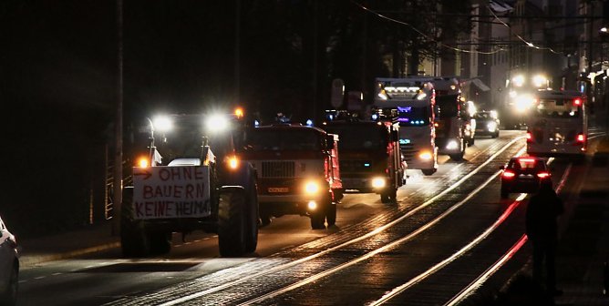 Protestkolonne in Nordhausen (Foto: agl) Protestkolonne in Nordhausen (Foto: agl)