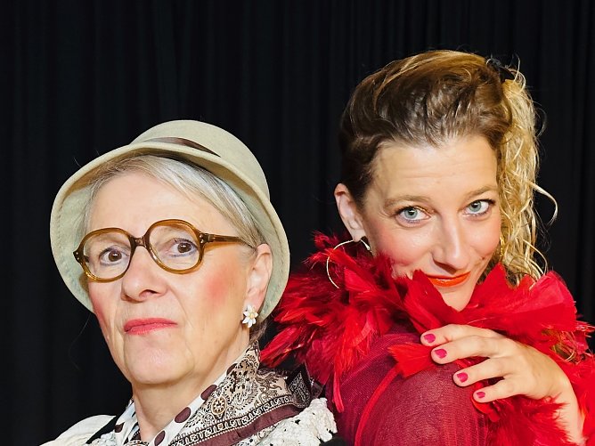 Sigrun Stiehl & Stephanie Gerig als Eva und Lilith (Foto: Sigrun Stiehl)