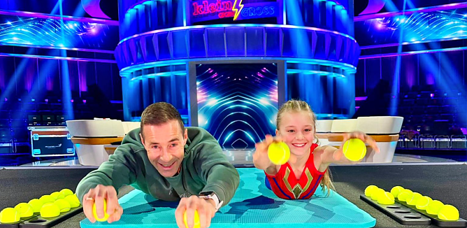 Lina ist am kommenden Samstag bei Kai Pflaume zu Gast und tritt bei "Klein gegen Gro&szlig;" an (Foto: Imke Eichhorn)