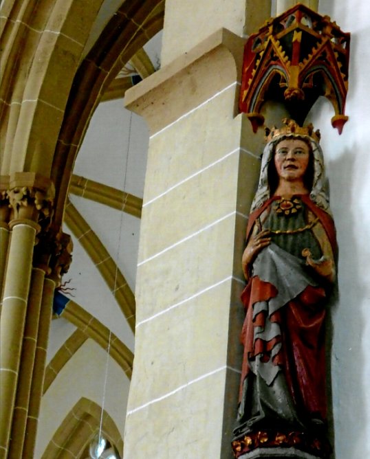 Kaiserin Theophanu aus Byzanz (Foto: Heidelore Kneffel) Kaiserin Theophanu aus Byzanz (Foto: Heidelore Kneffel)