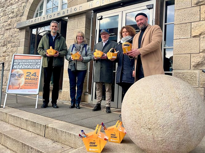 Zum "Fr&uuml;hlingserwachen" wird es in Nordhausen wieder eine Osterk&ouml;rbchenaktion geben (Foto: Stadt Nordhausen)