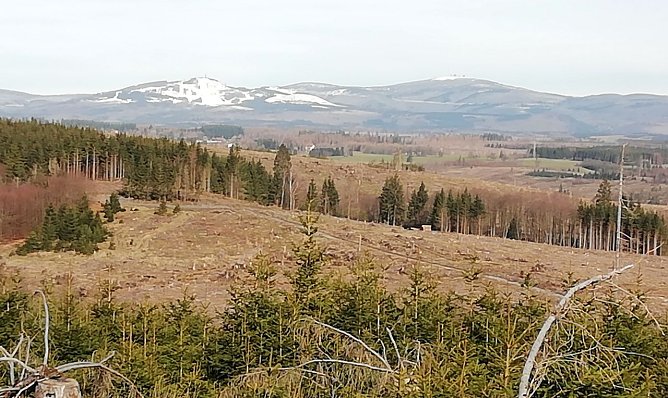 Blick zum Brocken von Sophienhof (Foto: W.J&ouml;rgens)