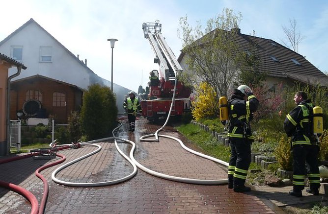 Brand in Hesserode (Foto: nnz) Brand in Hesserode (Foto: nnz)