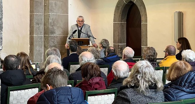 Andreas Lesser beim Vortrag (Foto: Stadt Nordhausen)