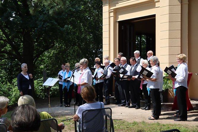 Chormusik beim Parknick im Park Hohenrode 2021 (Foto: Stadt Nordhausen) Chormusik beim Parknick im Park Hohenrode 2021 (Foto: Stadt Nordhausen)
