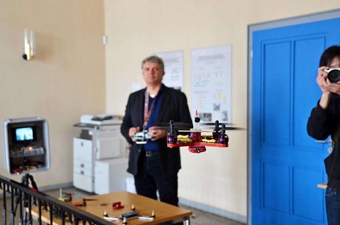 Viel interessantes kann man an der Nordh&auml;user Schule auch bei schlechtem Wetter entdecken (Foto: Hochschule Nordhausen)