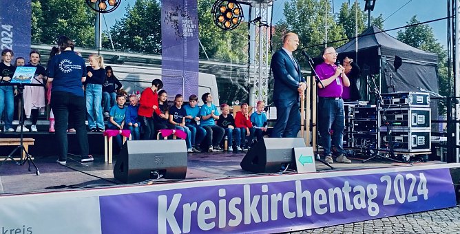 Kreiskirchentag in Ellrich er&ouml;ffnet (Foto: Cornelia Wilhelm)