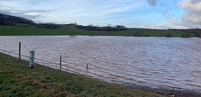 Die Iberg-Talsperre Weihnachten 2023 (Foto: Tim Sourell) Die Iberg-Talsperre Weihnachten 2023 (Foto: Tim Sourell)