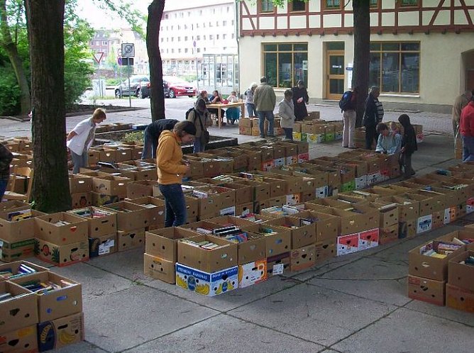 B&uuml;chermarkt des KILA (Foto: privat)
