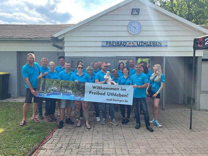 Dankeschön-Party am 31. August (Foto: Freibadfreunde Uthleben) Dankeschön-Party am 31. August (Foto: Freibadfreunde Uthleben)