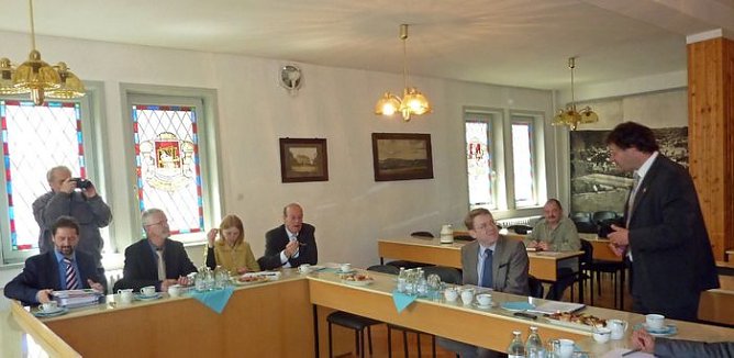 Besuch in Bleicherode (Foto: E. Kagelmacher)