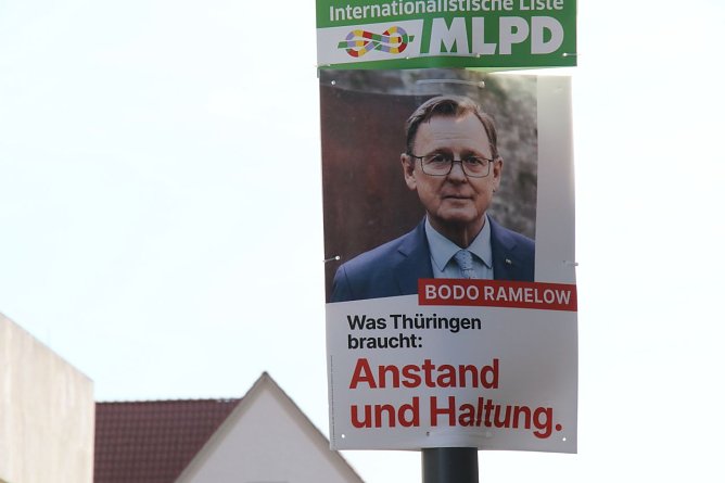 Auch Bodo Ramelow will's noch einmal wissen (Foto: agl)