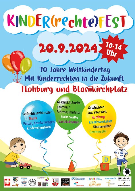 Kinderrechtefest in der Flohburg (Foto: Stadt Nordhausen) Kinderrechtefest in der Flohburg (Foto: Stadt Nordhausen)
