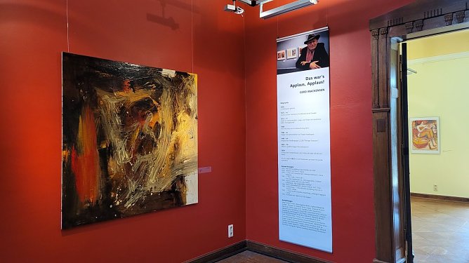 Das Kunsthaus ehrt Gert Mackensen mit einer Ausstellung, die am Samstag um 18 Uhr er&ouml;ffnet wird (Foto: Stadt Nordhausen)