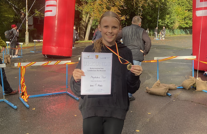 Siegerin f&uuml;r das Schillergymnasium: Magdalena Picht (Foto: Schillergymnasium Bleicherode)