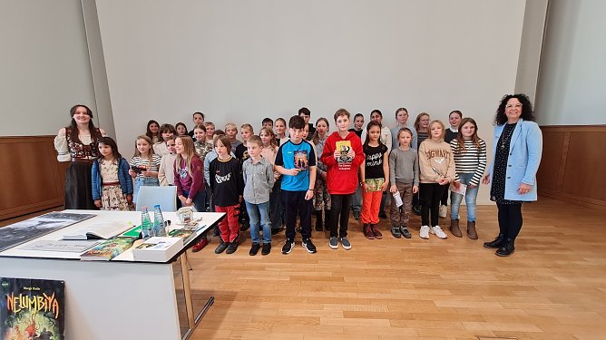 Leseratten-Projekt endet mit Abschlussfest (Foto: ©Stadtverwaltung Nordhausen) Leseratten-Projekt endet mit Abschlussfest (Foto: ©Stadtverwaltung Nordhausen)