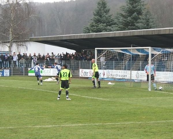 Aus dem Heimspiel der Saison 2008/2009 (Foto: Klaus Verkouter)