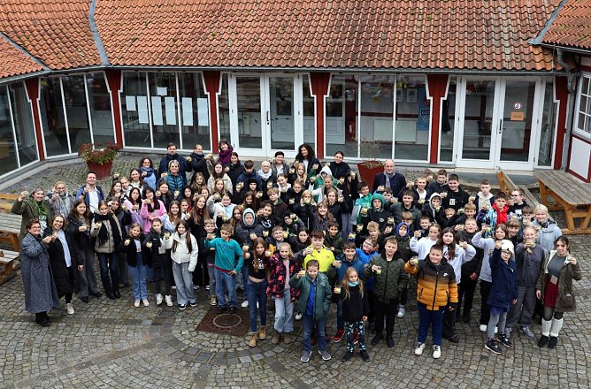 Deutsch-Polnisches Projekt in der Rothleimm&uuml;hle (Foto: J.Piper)