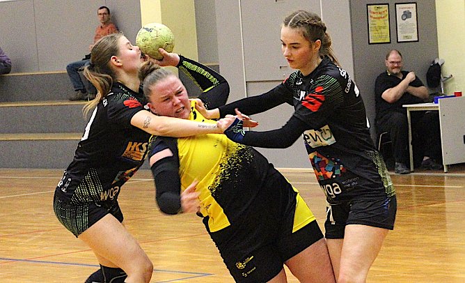 Es hat nicht ganz gereicht zum Punktgewinn f&uuml;r die Nordh&auml;user Damen (Foto: U.Tittel)