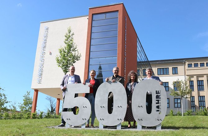 Grund zum feiern gab es 2024 auch: 500 Jahre h&ouml;here Bildung in Nordhausen zelebrierte man am Humboldt-Gymnasium (Foto: Pressestelle Landratsamt)
