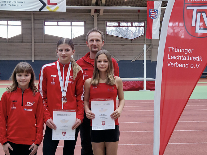 Erfolgreiche HSG Athleten in Erfurt (Foto: HSG)