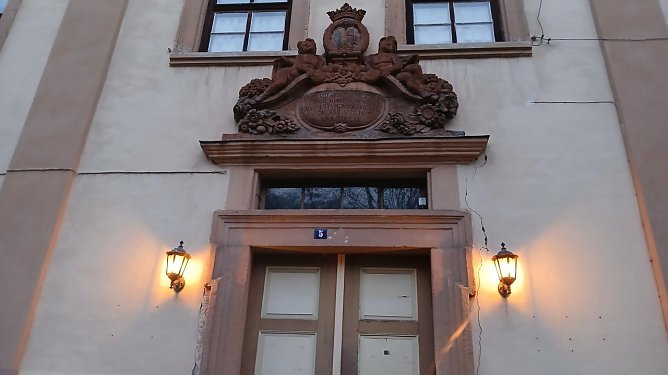 Die Supraporte in Ilfeld (Foto: Tim Sch&auml;fer)