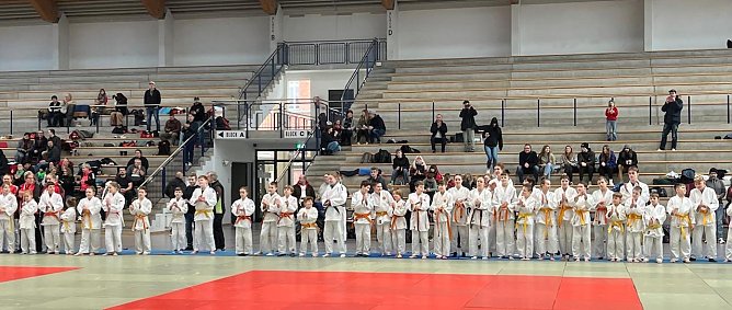 Judokas in der Wiedigsburghalle (Foto: T.K&ouml;hler)