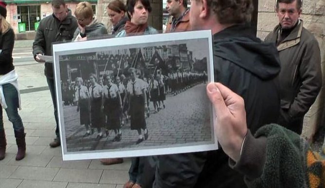 Die Geschichte in die Stadt (Foto: nnz)