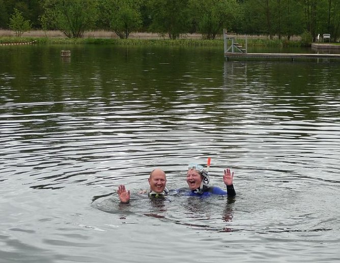 Angebadet (Foto: privat)