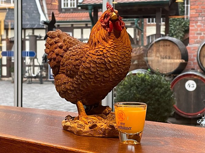 In der Traditionsbrennerei wird es nach gro&szlig;er Nachfrage demn&auml;chst eine zweite Verkostung mit Eierlik&ouml;r geben (Foto: Echte Nordh&auml;user Traditionsbrennerei)