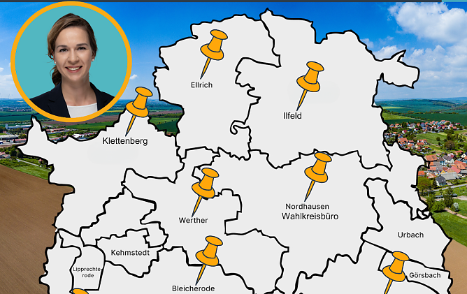 Karte der B&uuml;rgersprechstunden von Carolin Gerbothe (Foto: CDU)