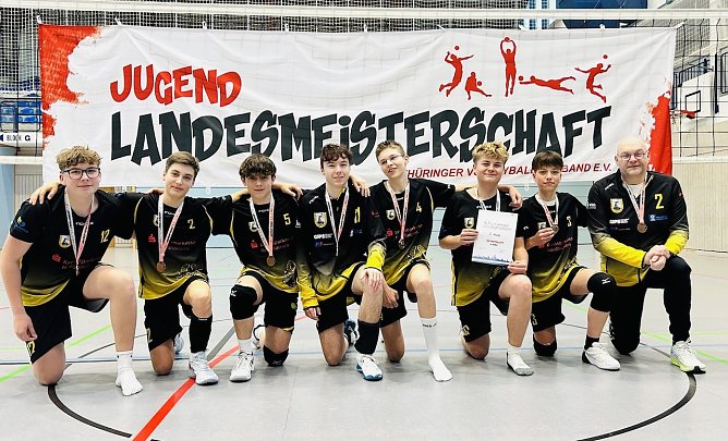 Gl&uuml;ckwunsch an die SVC-Jungs zur Bronzemedaille (Foto: SVC)