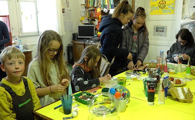 Ostereieraktion beim KILA (Foto: Frank Tuschy)