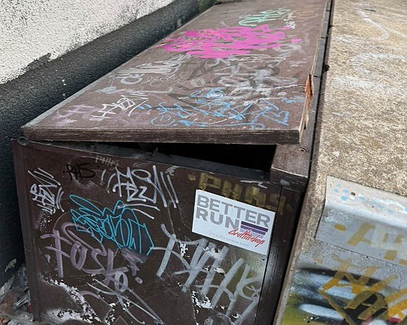 Verm&uuml;llte Skateranlage (Foto: Stadtverwaltung Nordhausen)