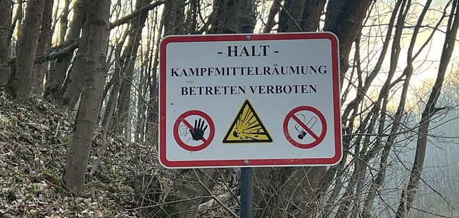 Schwerer Einsatz im Sperrgebiet (Foto: S. Dietzel)