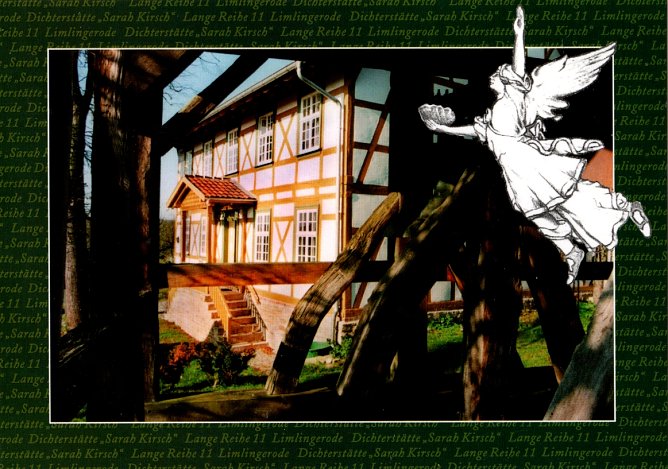 Postkarte des F&ouml;rdervereins Dichterst&auml;tte Sarah Kirsch (Foto: Heidelore Kneffel)