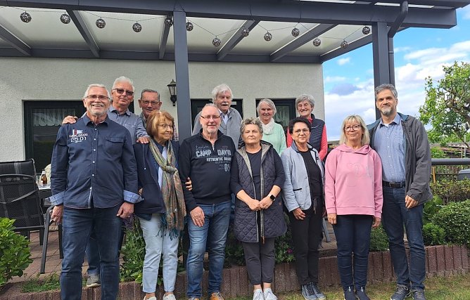 Der Freundeskreis traf sich (Foto:  Hans-Leopold Holzapfel)