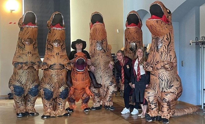 Zauberei in der Regelschule Heringen (Foto: K.Seifert) Zauberei in der Regelschule Heringen (Foto: K.Seifert)