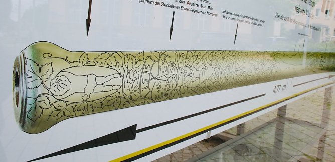 Konzeptentwurf zum aussehen des Nordhäuser "Lindwurms" (Foto: agl) Konzeptentwurf zum aussehen des Nordhäuser "Lindwurms" (Foto: agl)